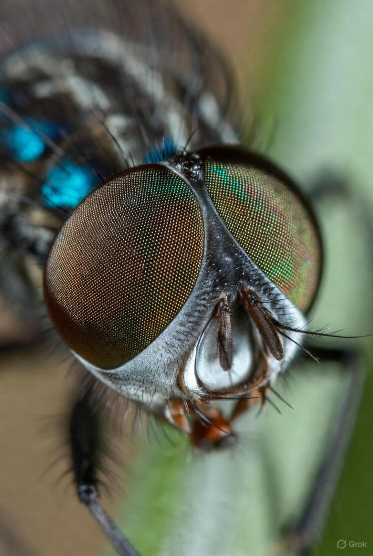 ربات با دید مگس